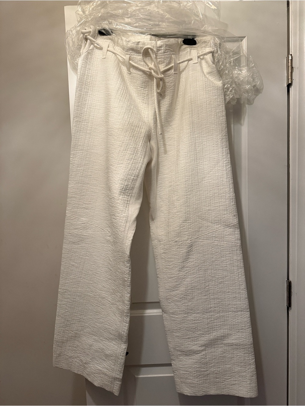 Tory Burch white cotton pant